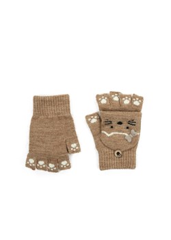 Rękawiczki dziecięce Warm kittens ze sklepu JK-Collection w kategorii Rękawiczki dziecięce - zdjęcie 166376382