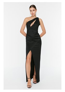 trendyol Sukienka w kolorze czarnym ze sklepu Limango Polska w kategorii Sukienki - zdjęcie 166376793