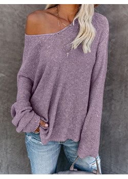 LA Angels Sweter w kolorze fioletowym ze sklepu Limango Polska w kategorii Swetry damskie - zdjęcie 166376871