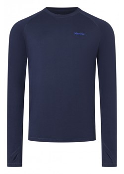 Męski longsleeve treningowy Marmot Windridge Long-Sleeve T-Shirt - granatowy ze sklepu Sportstylestory.com w kategorii T-shirty męskie - zdjęcie 166379262