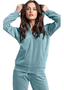Damski dres welurowy miętowy 309, Kolor miętowy, Rozmiar 2XL, Luna ze sklepu Intymna w kategorii Dresy damskie - zdjęcie 166382093