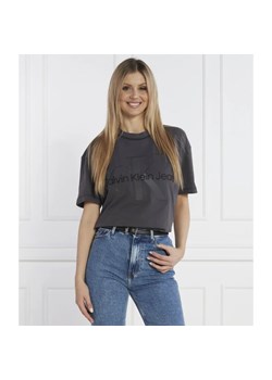 CALVIN KLEIN JEANS T-shirt | Regular Fit ze sklepu Gomez Fashion Store w kategorii Bluzki damskie - zdjęcie 166387273