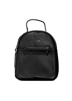 Czarny plecak damski TOSF76 ze sklepu Domenoshoes w kategorii Plecaki - zdjęcie 166389334