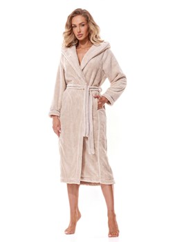 Szlafrok damski długi soft L&L angora 2322 ze sklepu piubiu_pl w kategorii Szlafroki damskie - zdjęcie 166417594