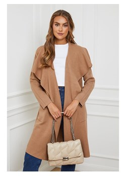 Soft Cashmere Kardigan w kolorze jasnobrązowym ze sklepu Limango Polska w kategorii Swetry damskie - zdjęcie 166418544