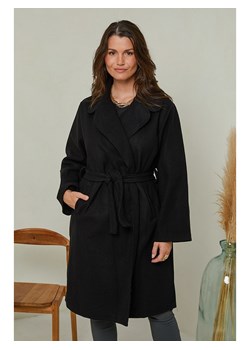 Curvy Lady Płaszcz przejściowy w kolorze czarnym ze sklepu Limango Polska w kategorii Płaszcze damskie - zdjęcie 166424320