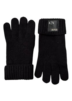 rękawiczki męskie armani exchange 954601 2f301 czarne ze sklepu Royal Shop w kategorii Rękawiczki męskie - zdjęcie 166427540