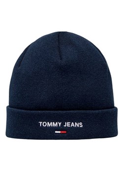 czapka damska tommy jeans aw0aw10885 granatowa ze sklepu Royal Shop w kategorii Czapki zimowe damskie - zdjęcie 166427594