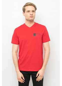 t-shirt męski armani exchange 3rztfe zjh4z czerwony ze sklepu Royal Shop w kategorii T-shirty męskie - zdjęcie 166428370