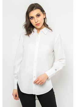koszula damska tommy hilfiger ww0ww28602 biała ze sklepu Royal Shop w kategorii Koszule damskie - zdjęcie 166428764