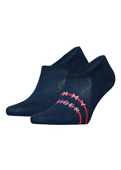 skarpety męskie tommy hilfiger 701222189 granatowe 2 pack ze sklepu Royal Shop w kategorii Skarpetki męskie - zdjęcie 166428824