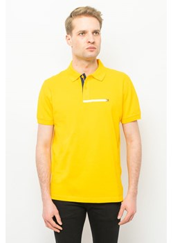 polo męskie tommy hilfiger xm0xm02046 żółte ze sklepu Royal Shop w kategorii T-shirty męskie - zdjęcie 166428951