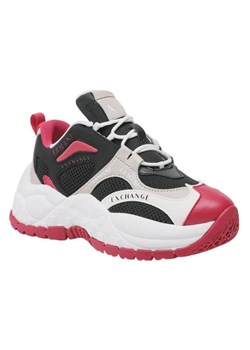 sneakersy damskie armani exchange xdx120 xv708 biało-różowe ze sklepu Royal Shop w kategorii Buty sportowe damskie - zdjęcie 166429811