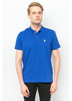 polo męskie u.s. polo assn. 11304598 niebieskie ze sklepu Royal Shop w kategorii T-shirty męskie - zdjęcie 166429903
