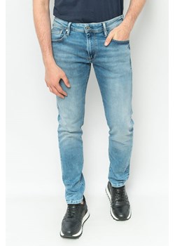 jeansy męskie pepe jeans pm205179iy52 niebieskie ze sklepu Royal Shop w kategorii Jeansy męskie - zdjęcie 166430032
