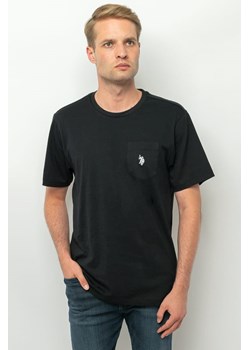 t-shirt męski u.s. polo assn. 11c024 czarny ze sklepu Royal Shop w kategorii T-shirty męskie - zdjęcie 166430541
