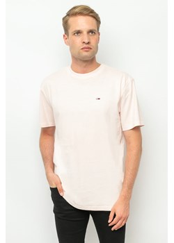 t-shirt męski tommy jeans dm0dm16422 jasnoróżowy ze sklepu Royal Shop w kategorii T-shirty męskie - zdjęcie 166430641