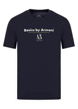 t-shirt męski armani exchange 3rztad zj8ez granatowy ze sklepu Royal Shop w kategorii T-shirty męskie - zdjęcie 166430683