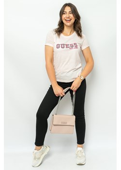 t-shirt damski guess w3yi35 k8g01 różowy ze sklepu Royal Shop w kategorii Bluzki damskie - zdjęcie 166430732