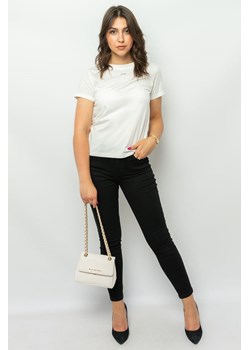 t-shirt damski pinko 100373 a0kp biały ze sklepu Royal Shop w kategorii Bluzki damskie - zdjęcie 166430761