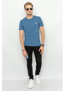 t-shirt męski guess m2yi24 j1314 niebieski ze sklepu Royal Shop w kategorii T-shirty męskie - zdjęcie 166430841