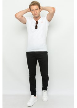 t-shirt męski guess m2yi32 j1314 biały ze sklepu Royal Shop w kategorii T-shirty męskie - zdjęcie 166431080
