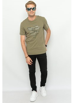 t-shirt męski guess m3yi23 j1314 zielony ze sklepu Royal Shop w kategorii T-shirty męskie - zdjęcie 166431112