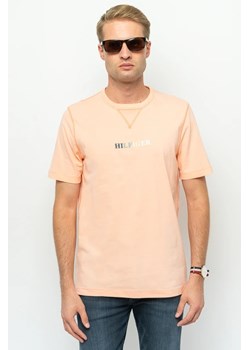 t-shirt męski tommy hilfiger xm0xm02310 brzoskwiniowy ze sklepu Royal Shop w kategorii T-shirty męskie - zdjęcie 166431852