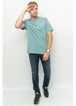 t-shirt męski tommy hilfiger xm0xm02310 błękitny ze sklepu Royal Shop w kategorii T-shirty męskie - zdjęcie 166431854