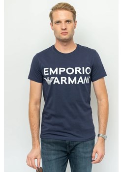 t-shirt męski emporio armani 211831 3r479 granatowy ze sklepu Royal Shop w kategorii T-shirty męskie - zdjęcie 166431880