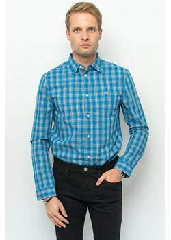koszula męska tommy hilfiger multi dm0dm13041 niebieski ze sklepu Royal Shop w kategorii Koszule męskie - zdjęcie 166431903