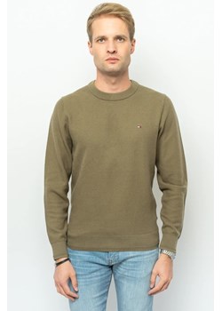 sweter męski tommy hilfiger mw0mw25344 khaki ze sklepu Royal Shop w kategorii Swetry męskie - zdjęcie 166431932