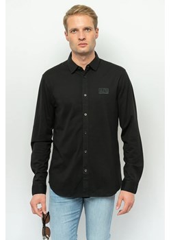 koszula męska  armani exchange 6rzchj zjycz czarny ze sklepu Royal Shop w kategorii Koszule męskie - zdjęcie 166432084