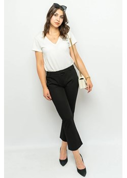 spodnie damskie tommy hilfiger ww0ww23955  czarny ze sklepu Royal Shop w kategorii Spodnie damskie - zdjęcie 166432413