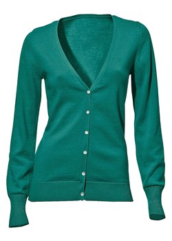 Heine Kardigan w kolorze zielonym ze sklepu Limango Polska w kategorii Swetry damskie - zdjęcie 166435321
