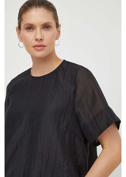 Lovechild bluzka damska kolor czarny gładka ze sklepu ANSWEAR.com w kategorii Bluzki damskie - zdjęcie 166437081
