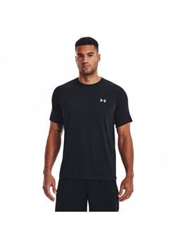 Męska koszulka treningowa Under Armour UA Tech Reflective SS - czarna ze sklepu Sportstylestory.com w kategorii T-shirty męskie - zdjęcie 166438340