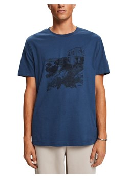 ESPRIT Koszulka w kolorze granatowym ze sklepu Limango Polska w kategorii T-shirty męskie - zdjęcie 166446970