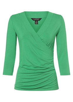 Lauren Ralph Lauren Koszulka damska Kobiety wiskoza zielony jednolity ze sklepu vangraaf w kategorii Bluzki damskie - zdjęcie 166447504