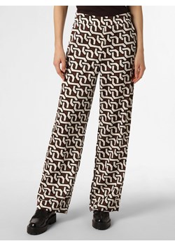 JOOP! Spodnie Kobiety czekoladowy wzorzysty ze sklepu vangraaf w kategorii Spodnie damskie - zdjęcie 166447554