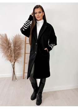 płaszcz tarra czarny one size ze sklepu UBRA w kategorii Płaszcze damskie - zdjęcie 166450992
