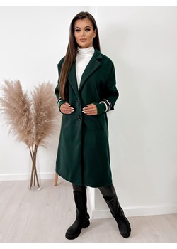 płaszcz tarra zielony one size ze sklepu UBRA w kategorii Płaszcze damskie - zdjęcie 166451011