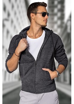 Bluza męska LERNADO GRAFIT ze sklepu Ivet Shop w kategorii Bluzy męskie - zdjęcie 166456703