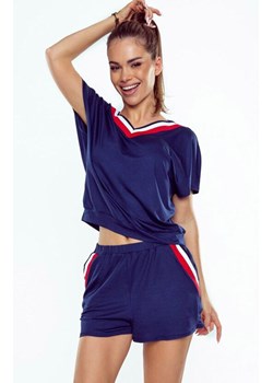 Komplet homewear granatowy piżama Eliza, Kolor granatowy, Rozmiar S, Eldar ze sklepu Intymna w kategorii Piżamy damskie - zdjęcie 166463724