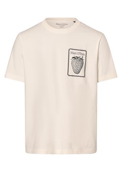 Marc O'Polo T-shirt męski Mężczyźni Bawełna écru nadruk ze sklepu vangraaf w kategorii T-shirty męskie - zdjęcie 166465360