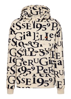 ellesse Męska bluza z kapturem Mężczyźni Sztuczne włókno piaskowy wzorzysty ze sklepu vangraaf w kategorii Bluzy męskie - zdjęcie 166465361