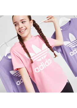 ADIDAS T-SHIRT TREFOIL TEE GIRL ze sklepu JD Sports  w kategorii Bluzki dziewczęce - zdjęcie 166466954