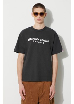 Human Made t-shirt bawełniany Graphic męski kolor czarny z nadrukiem HM26TE009 ze sklepu PRM w kategorii T-shirty męskie - zdjęcie 166480513