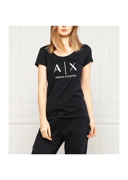 Armani Exchange T-shirt | Regular Fit ze sklepu Gomez Fashion Store w kategorii Bluzki damskie - zdjęcie 166481304