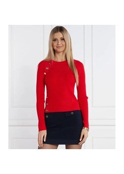Michael Kors Sweter MK SNAP RAGLAN | Regular Fit ze sklepu Gomez Fashion Store w kategorii Swetry damskie - zdjęcie 166481314